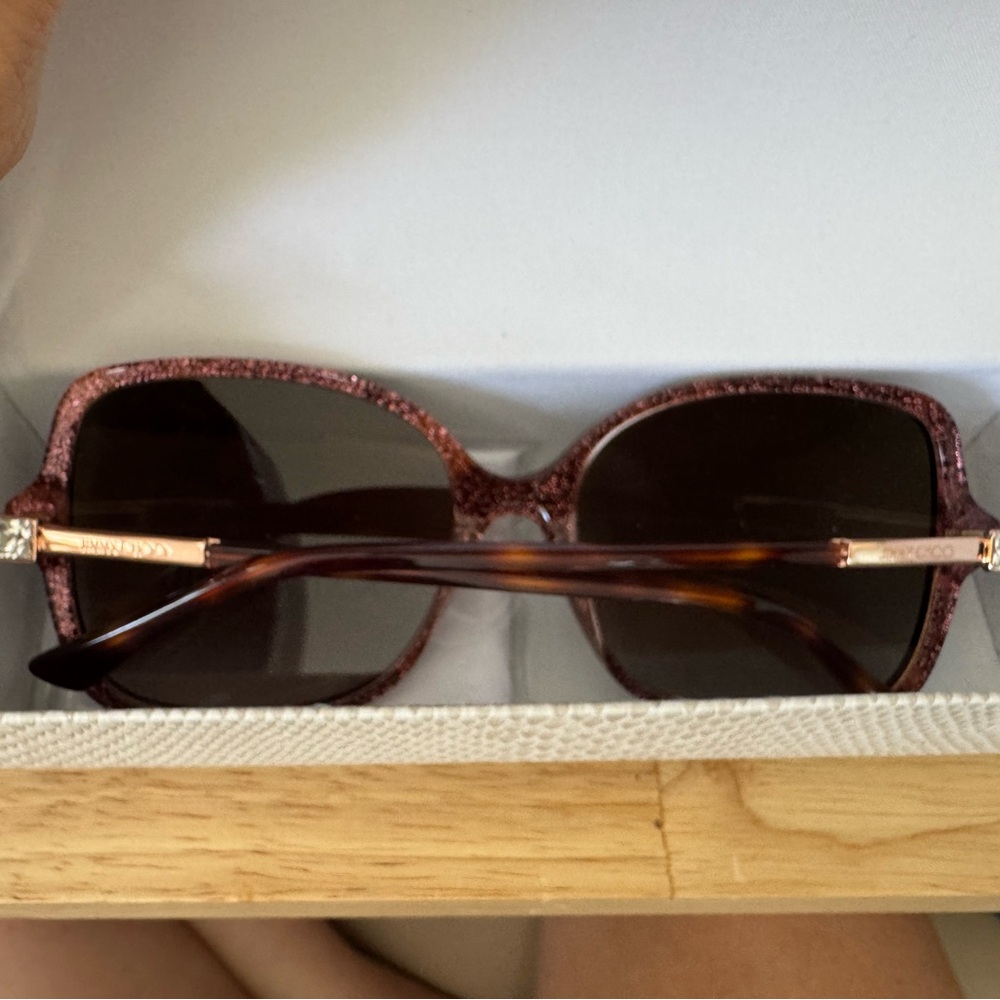 Jimmy Choo Brown Classic Sunglasses